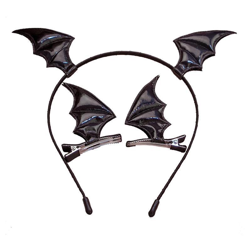 Leatherwork Pony - 4 buah ikat kepala Halloween hiasan