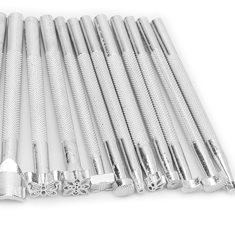 20pcs Set Alat Pengepres Kulit - Leather Stamp Set ulasan dan harga