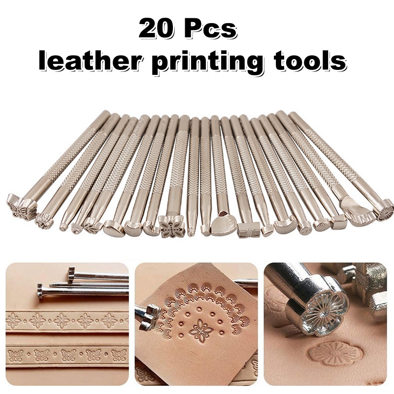 20Pcs Alat Stempel Kulit Alat  - Leather Stamp Set ulasan dan harga