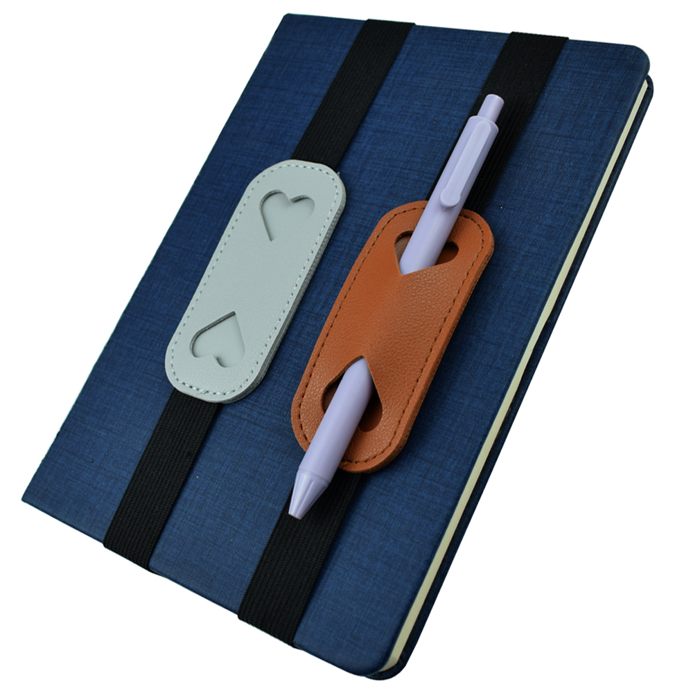Tali Tempat Pena Kulit PU Elas - Leather Work Notepad ulasan dan harga