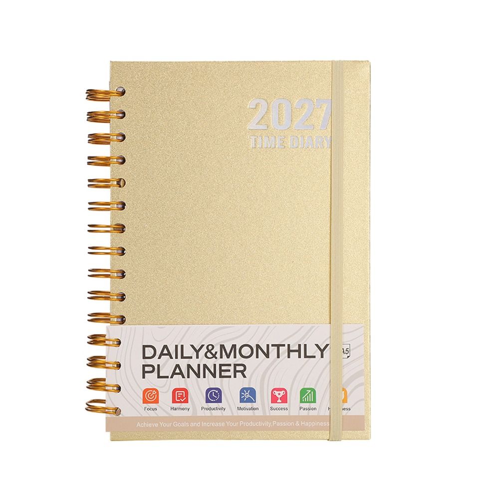 Agenda Perencana A5 2027 Baru  - Leather Work Notepad ulasan dan harga