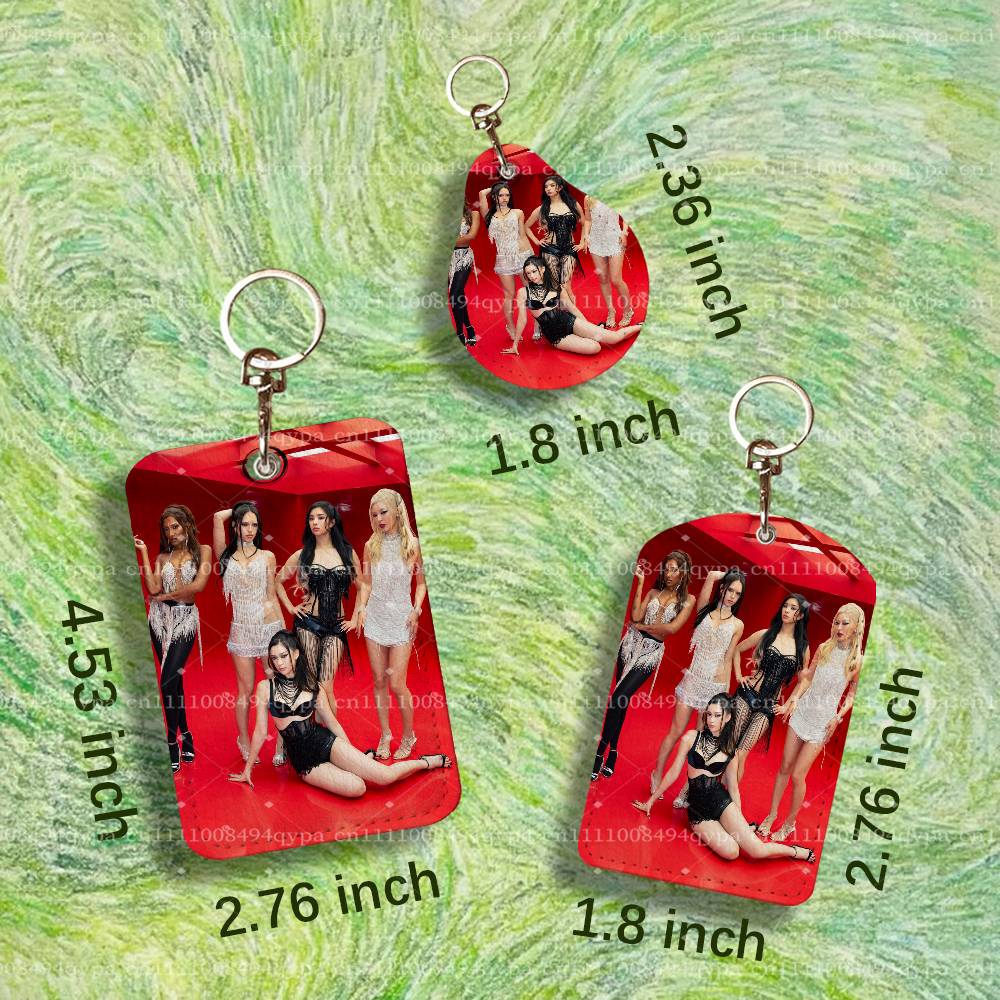 K-KATSEYE Gantungan Kunci Kuli - Wildes Leatherwork ulasan dan harga