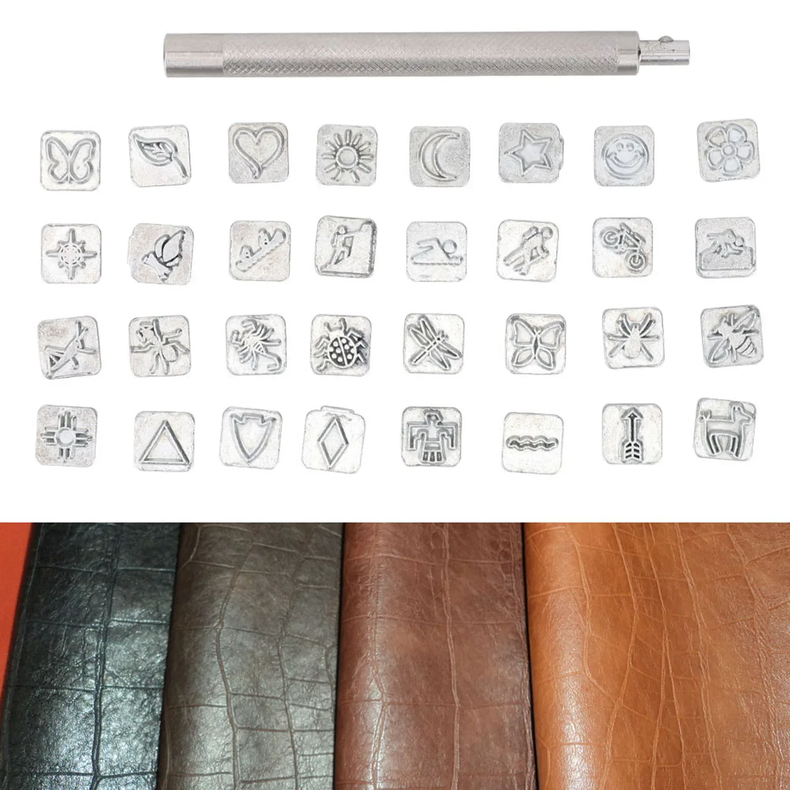 Kit stempel kulit hewan kartun - Leather Stamp Set ulasan dan harga