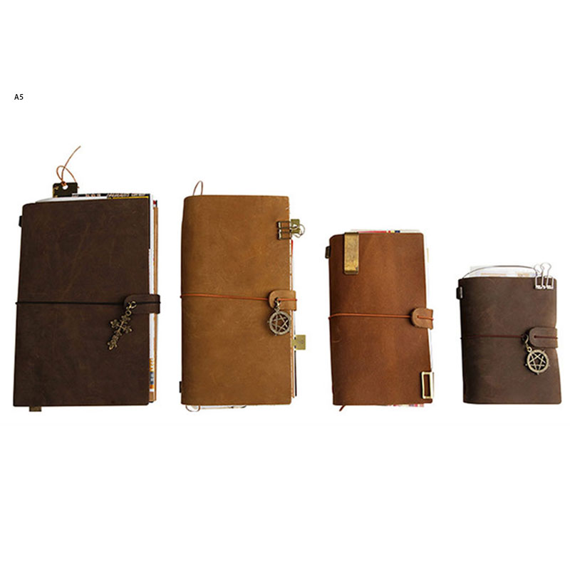 Sampul Kulit Retro Rusak Catat - Leather Work Notepad ulasan dan harga