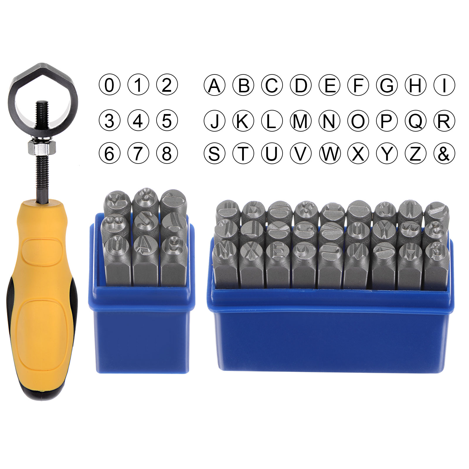 Kit Pengepresan Logam 6mm 10mm - Leatherwork Punching Tool ulasan dan harga