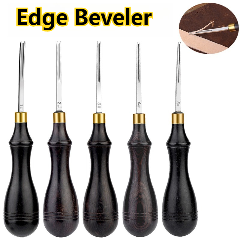 1‑5 Alat Pemotong Tepi Kulit P - Leatherwork Edge Beveler ulasan dan harga