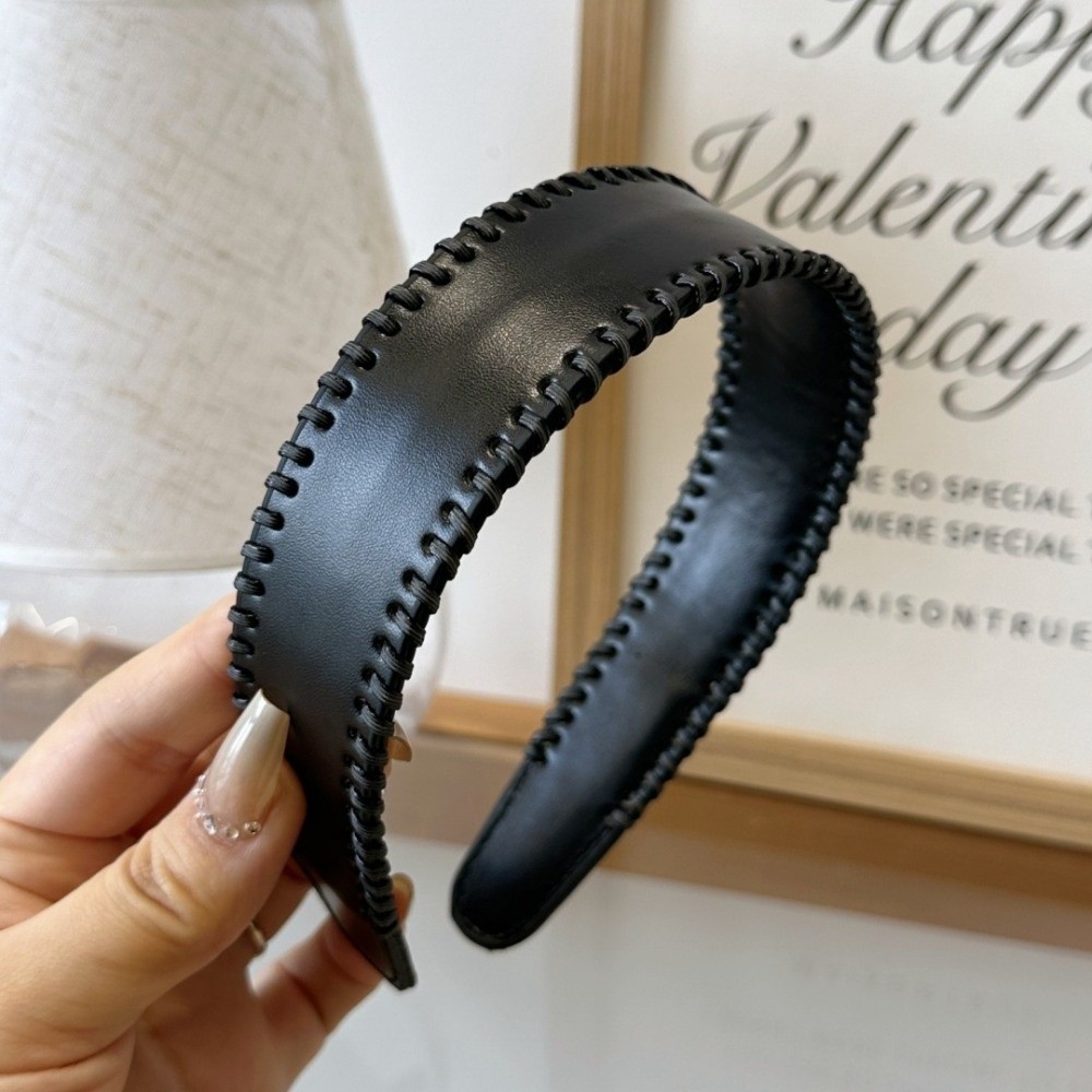 Ikat Kepala Kulit Warna Solid  - Leatherwork Pony ulasan dan harga