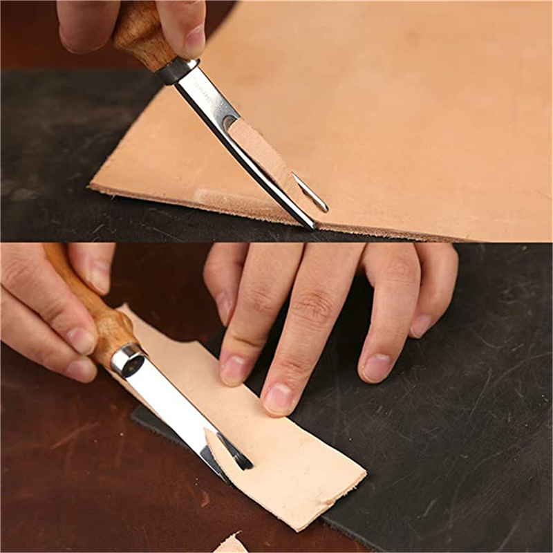 Alat Kerajinan Kulit praktis,  - Leatherwork Edge Beveler ulasan dan harga