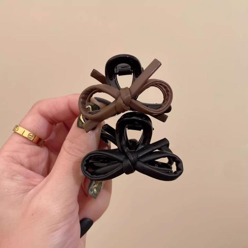 2Pcs Jepit Rambut Kecil Berben - Leatherwork Pony ulasan dan harga