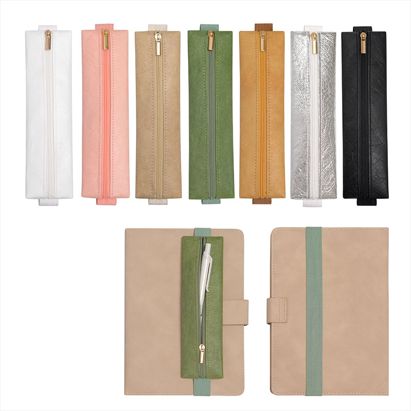 1 Buah Tempat Pena Pita Elasti - Leather Work Notepad ulasan dan harga